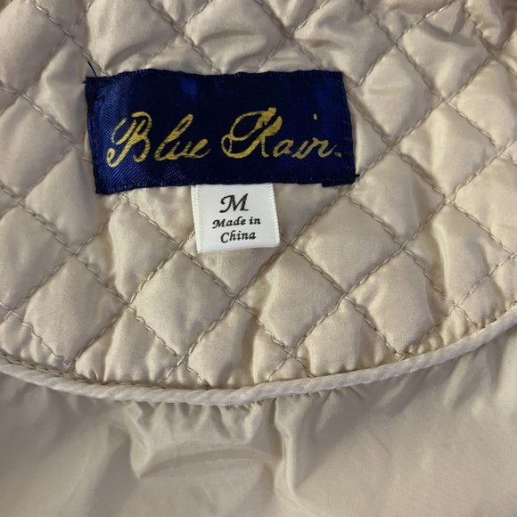 Blue Rain Quilted Beige Vest - Medium - Picture 6 of 13